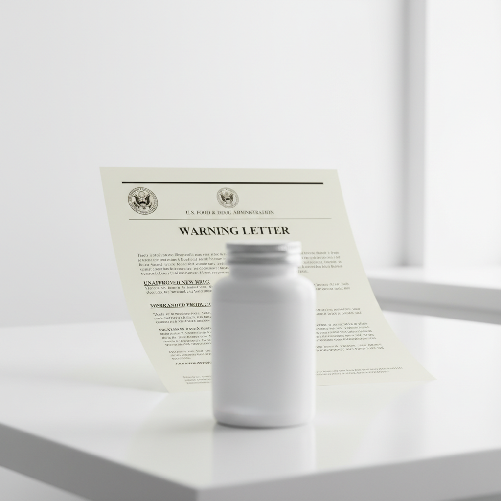 FDA Issues Warning Letter to Nature's Elements Inc. Over Significant cGMP Violations
