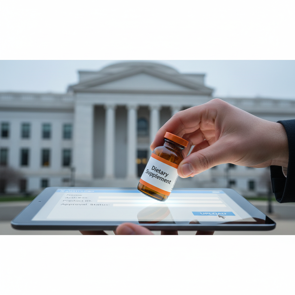 House Bill Proposes Mandatory FDA Registry for Dietary Supplements